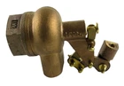 Brass Float Valve 1-1/4" NPT Pipe Mount 3/8"-16 Rod Mount (Inv. #1)