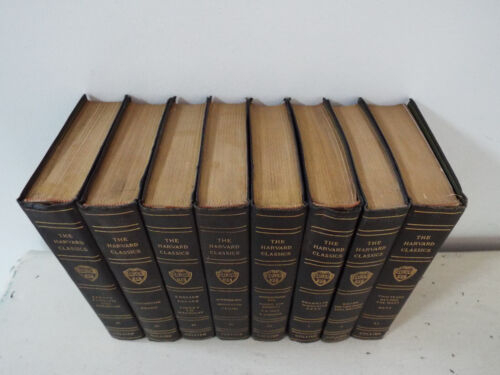 Lot 8 The Harvard Classics Antique Books 1909-1920 Collier - Imagen 2 de 10