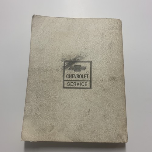 Genuine GM Service / shop Manual 1979 Chevrolet Chevette - Picture 8 of 8