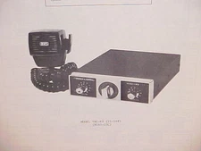 1976 REALISTIC CB RADIO SERVICE SHOP MANUAL MODEL TRC-68 (21-168) (MINI-23C)