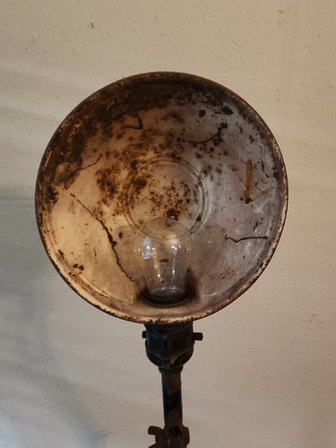 Vintage Ajusco Articulated Lamp Steampunk 24 Inches - Picture 5 of 7