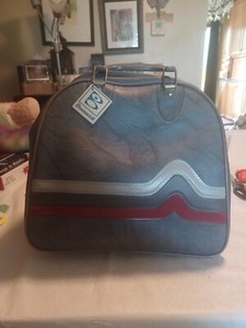 Brunswick Bowling Bag 1980's Ranger Grey