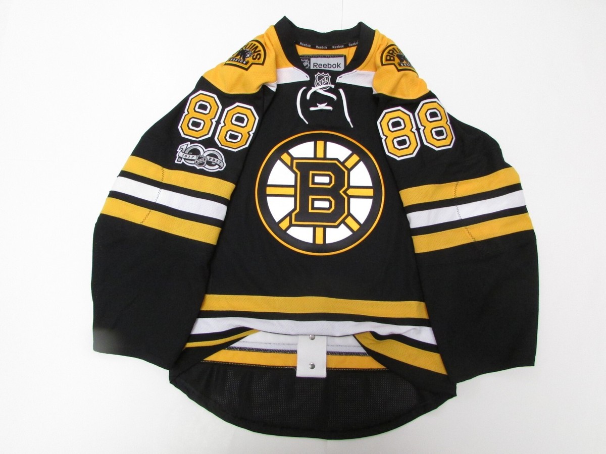 Game worn Boston Bruins Jersey Size 56 Reebok