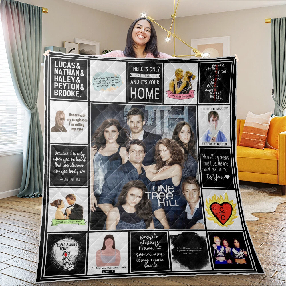 One Tree Hill Quilts, James Lafferty Quilt, Sophia Bush Blanket
