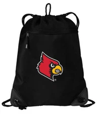 University of Louisville Drawstring Backpack Louisville Cardinals Cinch Pack - M