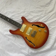  PRS Electric Guitar Mahogany Body & Neck HH Pickup 6 String Semi Hollow Body