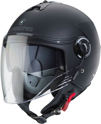 CABERG Jethelm RIVIERA V4 X schwarz matt mit Sonnenblende ECE 22.06 Gr XXL 63/64