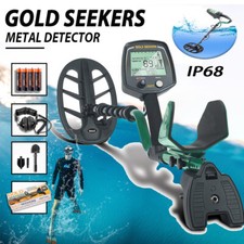 Luxurious Waterproof Metal Detector with 11" DD Coil and Pinpointer Professional