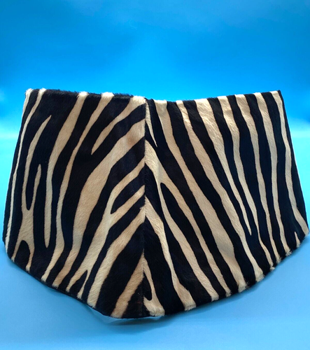 Zebra Animal Print Calf Hair 1980's Wide Belt/Hip by Exolique Reve / Rare Find - 第 17/21 張圖片