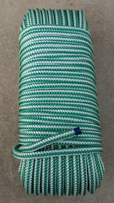 ARBOR-CARE 1/2" x 150' Arborist tree climbing rope 16 strand braided !! FREE SHIPPING !!