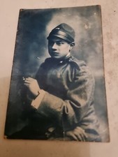 Postcard. Military. World War 1. Italian Soldier. Real Photo. Vintage. 1919