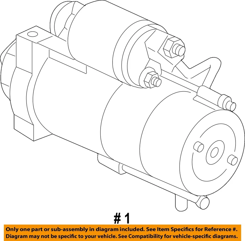 Motor de arranque usado se adapta a: camioneta Chevrolet Silverado 2500 2006 6,0 grado A Foto 4 de 4