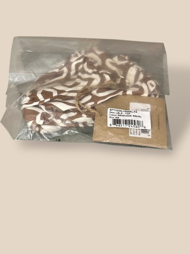 NWT Stone Fox Swim Lele Bandeau Bikini Top in Rawhide Swirl Beach Resort Size XS - Picture 4 of 4
