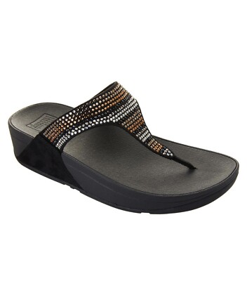 FitFlop Flare Strobe Toe Post Sandal's Size US 7/EURO 38 | eBay