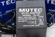 DUE YA-1 PA-1 Adattatori AC 12 Volt, per Tastiere Yamaha, Fulltone