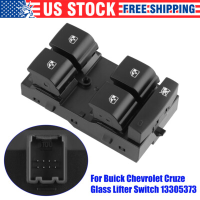 #ad #ad Left Driver Master Power Window Switch 13305373 for 2011 2016 Cruze Malibu Volt $15.99