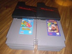 Nintendo Nes Video Game Lot of 8:TMNT, Little Nemo,  Urban Champion, Baseball