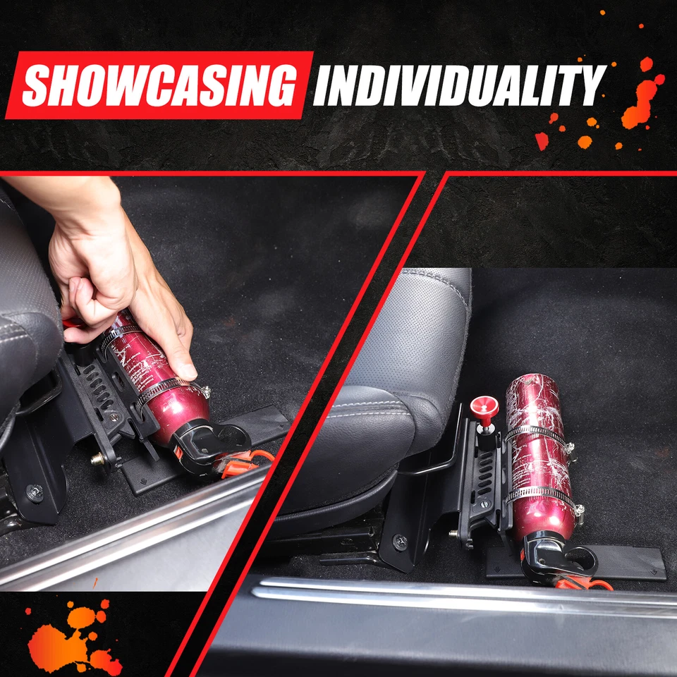 Fire Extinguisher Holder Bracket for Mazda MX-5 ND 2015 - 2022  passenger seat - Image 4 of 4