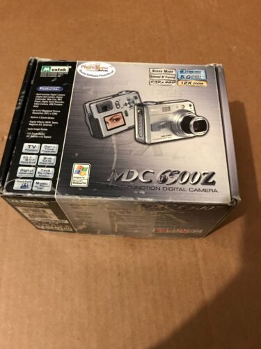 Mustek MDC 6500Z 5.0 MP Digital Camera with Accessories and Box- Works - Picture 2 of 9