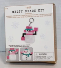 Ankyo Development Melty Beads Christmas Snowman Kit NIP