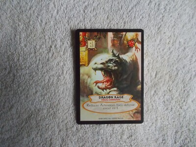 Hyborian Gates CCG ''DRAGON RAGE'' Boris Vallejo Trading Card 1995 L/E