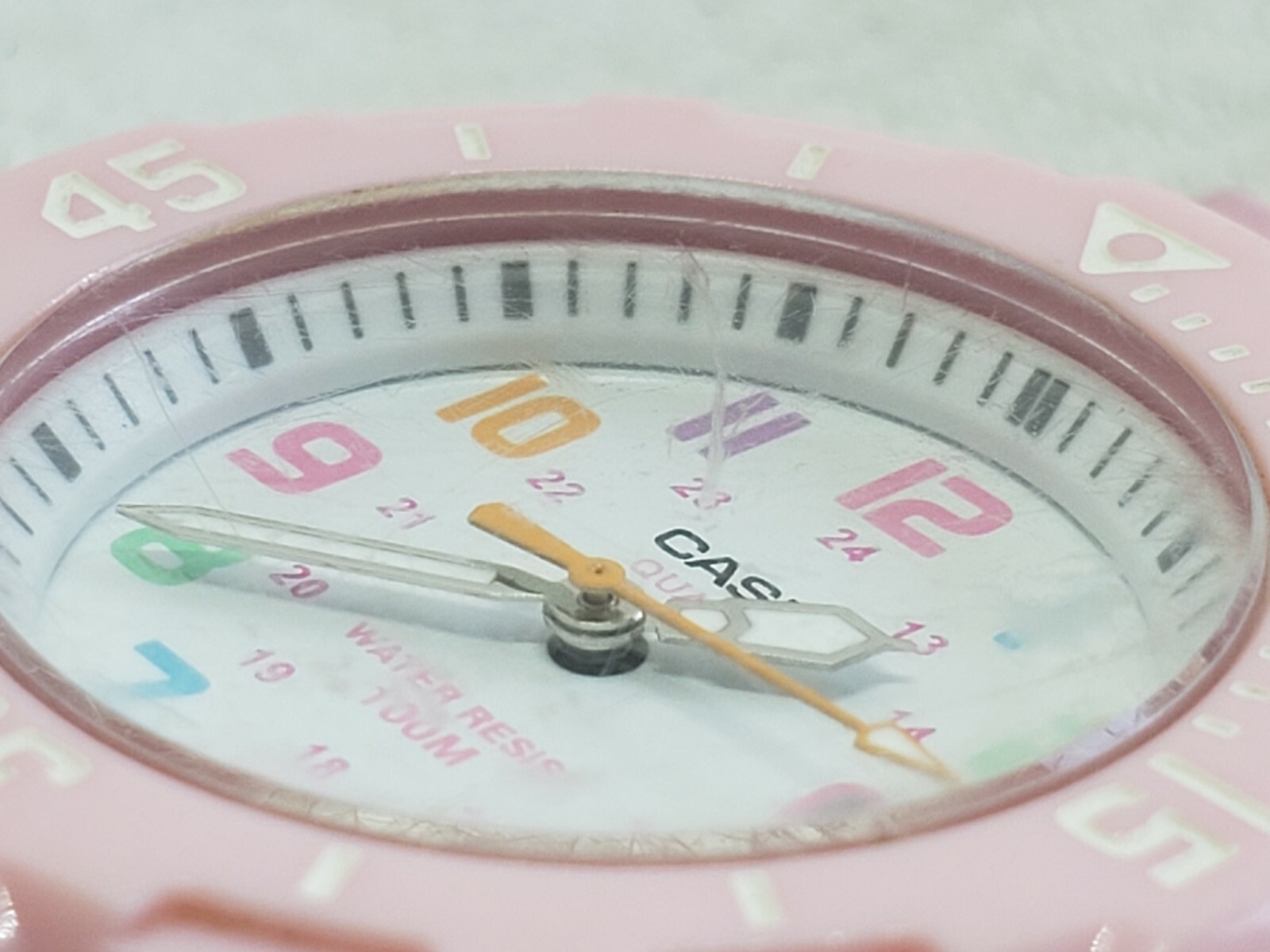 Casio Ladies LRW200H Pink Risin Band 100m Water Resistant Water New Battery