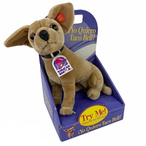 taco bell talking chihuahua toy christmas