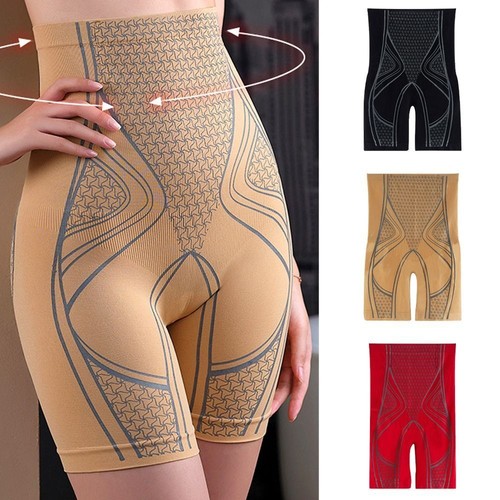 Breathable Push Up Women Shapewear High Waist Shapers Anti Glare Panties