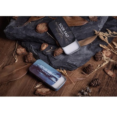 Solid Perfume portable in Tin - Sour Salt ''Sea Tide'' Sent Colab - 802