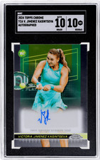2024 Topps Chrome Victoria Jimenez Kasintseva Auto #TCA-VJK SGC 10/10