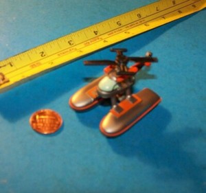 Micro Machines "SHARK HUNTERS HELICOPTER" Vintage 1995 LGT ...
