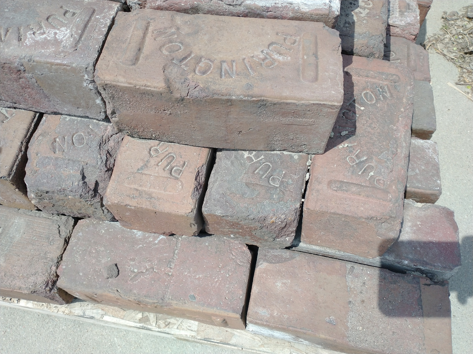 vintage antique Purington pavers / blocks / bricks eBay