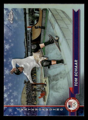 2024 Topps Chrome US OLYMPIC TOM SCHAAR REFRACTOR #181