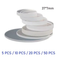 5/10/20/50pcs Quartz Lens 37x7mm Protective Windows Fused Silica for Fiber Laser