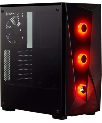 CORSAIR Carbide Series SPEC-DELTA RGB Tempered Glass Mid-Tower ATX Gaming Case