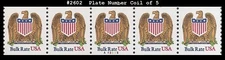 USA5 #2602 MNH PNC5 Pl # A43325 Eagle & Shield