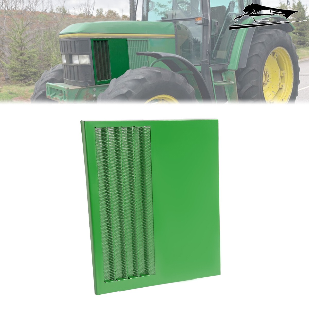 Front Side Panel INSERT with Screen Left Hand For John Deere 6400