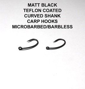 curved shank carp hooks
