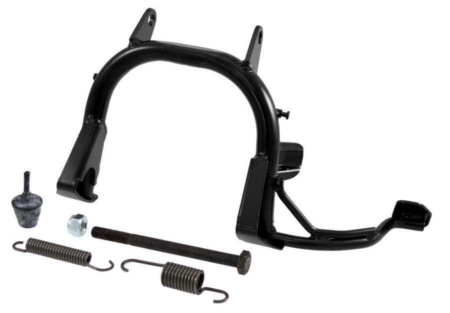 Béquille centrale pour Vespa Sprint 50 2T en acier noir 2014-2016