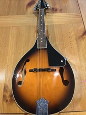 New York Pro Mandolin with case Sunburst Gloss Finish