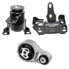 Engine & Automatic Transmission Mounts 3pc Kit For Ford Fiesta 1.6L 2011-2014