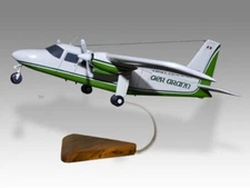 Britten Norman BN-2B Islander Aer Arann Desk Wood Airplane New Model Large 1/32