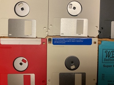 Lot of 20) Vintage Floppy Disk (UNTESTED) | eBay