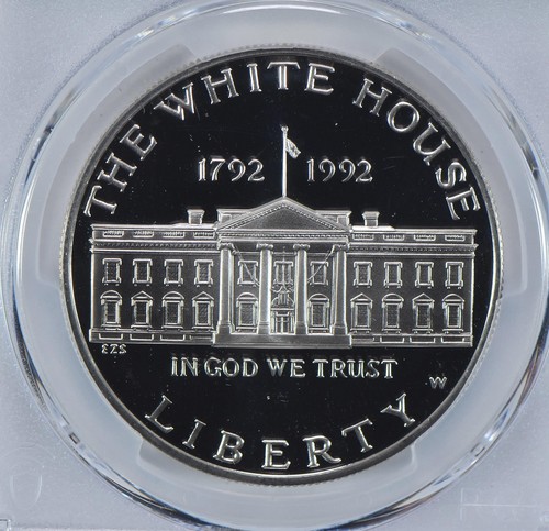 1992-W White House Commemorative Dollar PR69 DCAM PCGS Blue Label *5817 - Picture 3 of 5