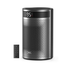 DREO 1500W Atom 416 10" Whisper-Quiet Portable Ceramic Space Heater with Temp