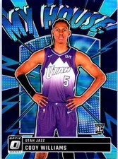 2024-25 Donruss Optic #4 Cody Williams My House Purple