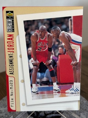   Michael Jordan 1996-97 Upper Deck Collector's Choice Assignment #363 Bulls