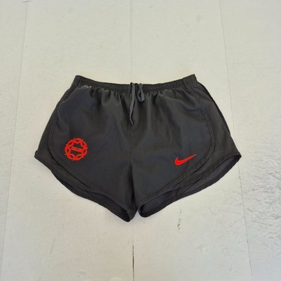 Nike Shorts Medium schwarz Damen Pro Elite elastischer Bund Kordelzug Logo