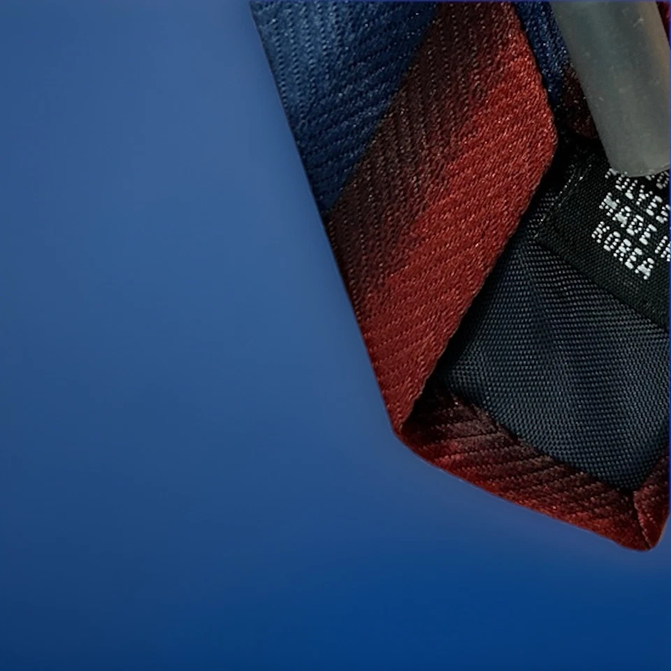 Corbata de colección Romario Manzini a rayas para hombre surfista usada en excelente estado Foto 4 de 4