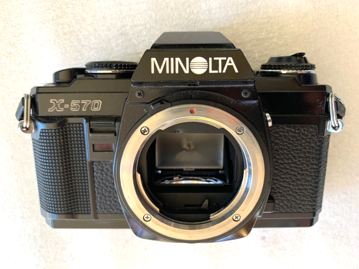 Minolta X-570 35mm SLR Film Camera Body Only-Tested and working | eBay
